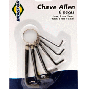 JG CHAVE ALLEN KIT BRASF.1.5 a 6mm 6pc