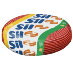 CABO FLEX SIL  750V 4.00MM ROLO 10MT VERMELHO - SIL